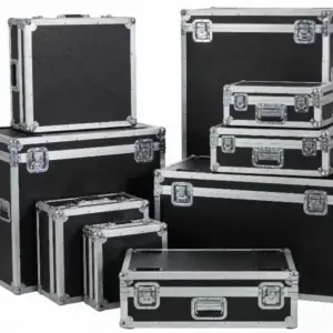Stackable Aluminum Frame Flight Case Set