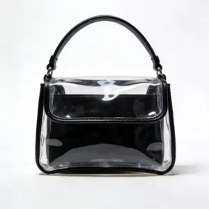 Waterproof Black Meduim PVC Jelly Bag