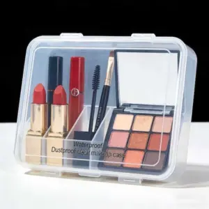 Waterproof Dustproof clear makeup case