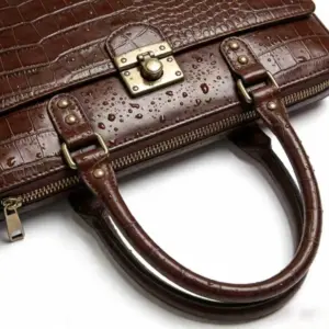 Waterproof Luxury Leather Briefcase