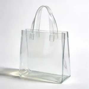 Waterproof Makeup PVC Jelly Handle Bag
