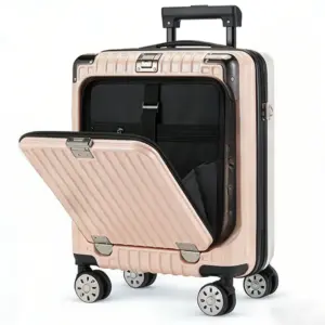 hard cabin suitcase with wheels