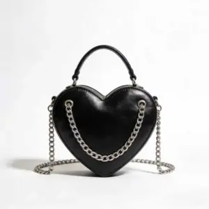 heart shaped handbag