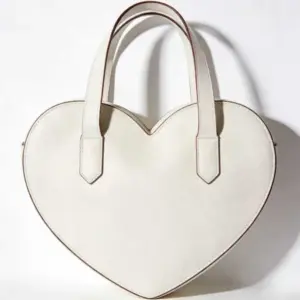 heart shaped tote bag