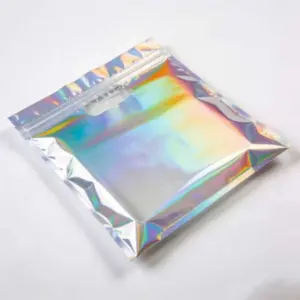 holographic plastic bag