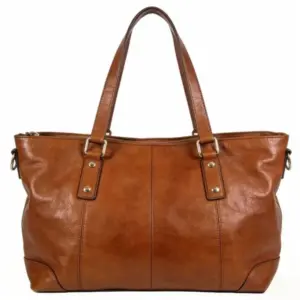 large leather bag