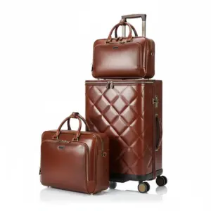 leather luggage sets