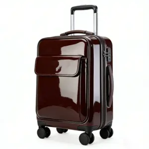 leather small suitcase