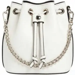 mini leather bucket bag