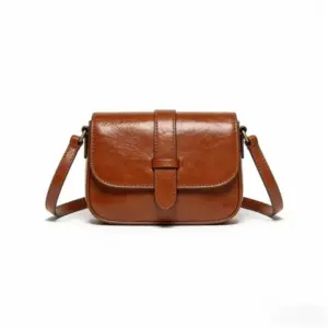 small leather bag