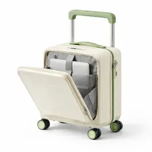 small suitcase on wheels