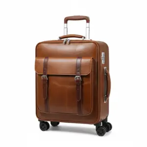 tan luggage