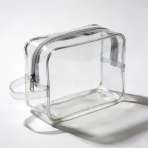 transparent wash bag