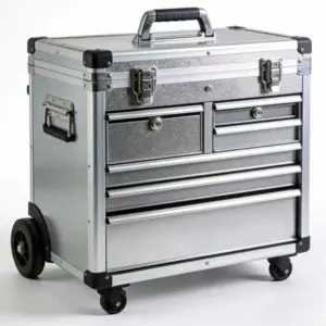 Heavy Duty Rolling Tool Case