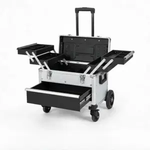 Rolling Tool Case with Compartments