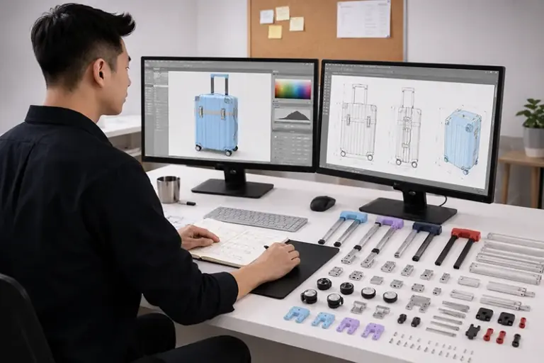 All-in-one Solution to Custom Your Flight Suitcase