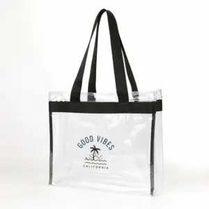 Clear Stadium Tote Bag