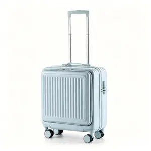 Compact Lightweight Checked Suitcase