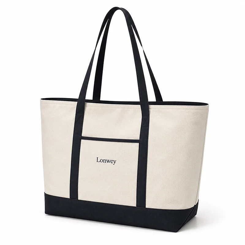 Custom large tote bag