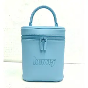 Designer Bucket Cosmetic Bag