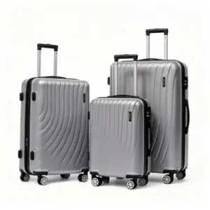 Family TSA Lock Checked Suitcase