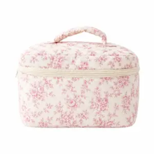 Floral Makeup Bag