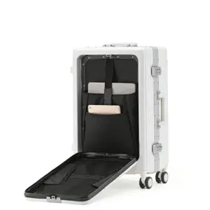 Front-opening Expandable Travel Suitcase