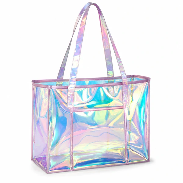 Holographic Clear Tote Bag