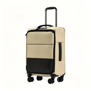 Medium Soft-shell Checked Suitcase