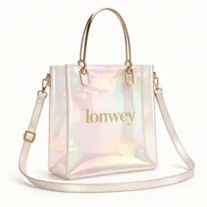 Minimalist TPU Tote Bag with Adjustable Strap