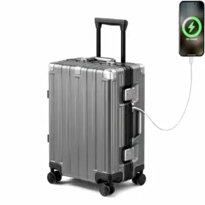 Tech Organizer Aluminum Carry-on Luggage