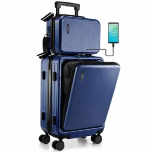 Tech Organizer Hard-shell Carry-on Luggage