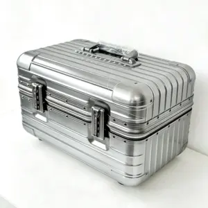 Trunk Style Aluminum Magnesium Alloy Travel Luggage