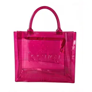 Waterproof TPU Tote Bag with Zipper Closure