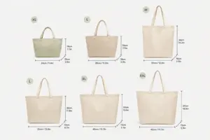 tote bag size